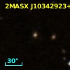 2MASX J10342923+0004059