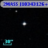 2MASS J10343126+0001127