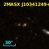 2MASX J10341249+0000244