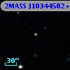 2MASS J10344502+0000369