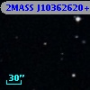 2MASS J10362620+0006199