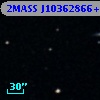 2MASS J10362866+0004122