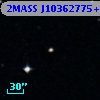 2MASS J10362775+0002580