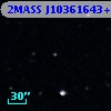 2MASS J10361643+0000121