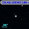 2SLAQ J103652.06+000014.0