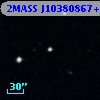 2MASS J10380867+0015344