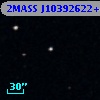 2MASS J10392622+0011432