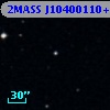 2MASS J10400110+0014416