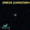 2MASX J10402589+0015218