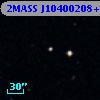2MASS J10400208+0016483