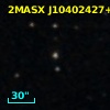 2MASX J10402427+0007248