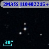 2MASS J10402215+0004431