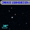 2MASS J10410219+0000367
