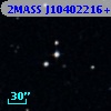 2MASS J10402216+0004244