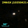 2MASX J10350421+0033408