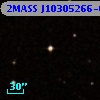 2MASS J10305266-0013376