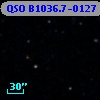 QSO B1036.7-0127