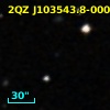 2QZ J103543.8-000054