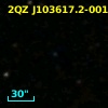 2SLAQ J103617.36-001203.1