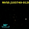 NVSS J103740-012801