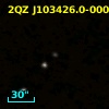 2SLAQ J103426.11-000956.2
