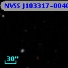 NVSS J103317-004057