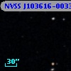 NVSS J103616-003336