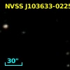 NVSS J103633-022529