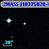 2MASS J10375020-0033191