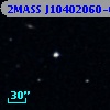 2MASS J10402060-0014330