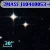 2MASS J10410053-0009240