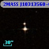 2MASS J10313560-0007073