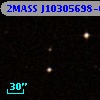2MASS J10305698-0014025