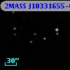 2MASS J10331655-0011202