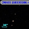 2MASS J10335506-0013042