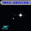 2MASS J10355356-0009321