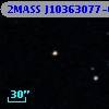 2MASS J10363077-0012018