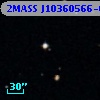 2MASS J10360566-0006222