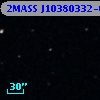 2MASS J10380332-0007305