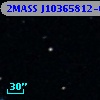 2MASS J10365812-0006432