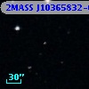 2MASS J10365832-0012457