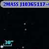 2MASS J10365117-0013043
