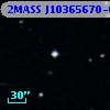 2MASS J10365670-0014267