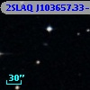 2SLAQ J103657.33-001457.8