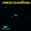 2MASX J10402940-0009541