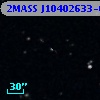 2MASS J10402633-0001299
