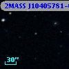 2MASS J10405781-0000153