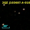 2SLAQ J103607.46-010023.5