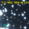 Cl* NGC  869      W     107