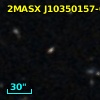 2MASX J10350157-0358305